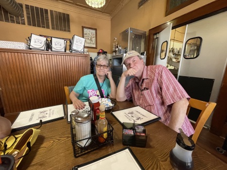 Jim Birr and his wife.