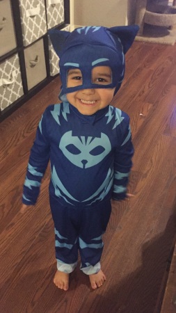 My grandson Rorie At Halloween 