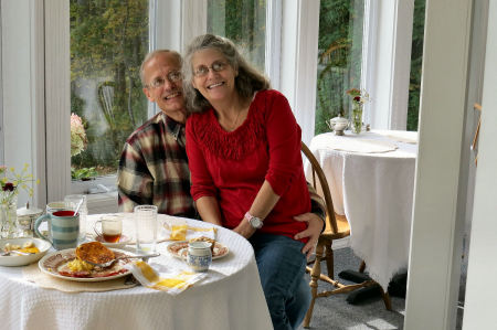 Robert and me, Oct 2012 in Maine