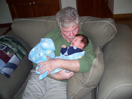 Grandad & New Grandson Levi