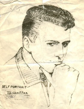 Pencil sketch made in 1961