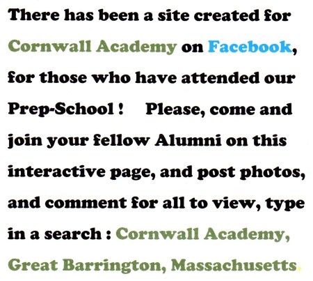 Cornwall Academy Logo Photo Album