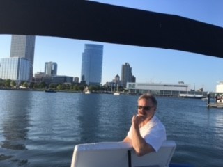 Enjoying Summerfest by Boat