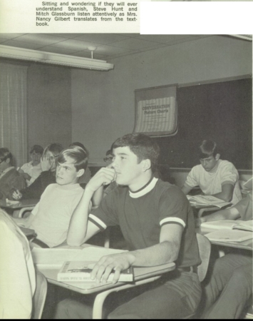 Spanish class 1970