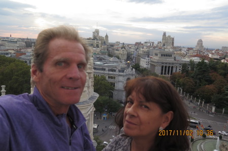Madrid 2016 with wife Mayela