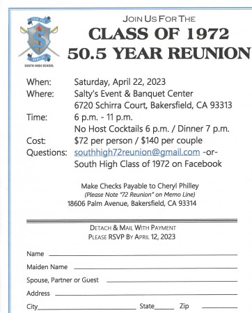 Cheryl Rose Philley's album, South High School Class of 1972 Reunion