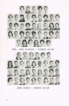 Jeff Smith's album, School 71 1961-62 class pictures