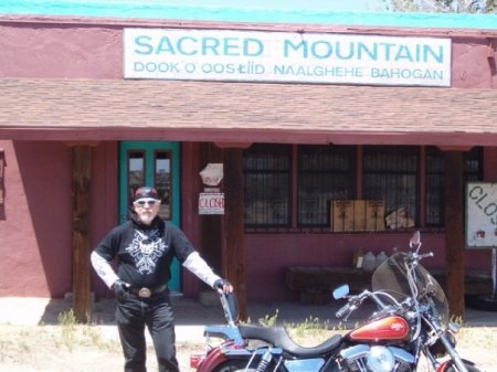 Gas station from "Easy Rider" near Flagstaff