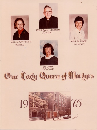 Our Lady Queen of Martyrs School Logo Photo Album