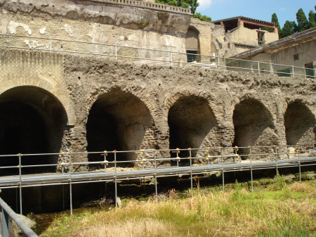 The Boat Chambers - Herculaneum