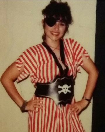 My Pirate Costume in 1988