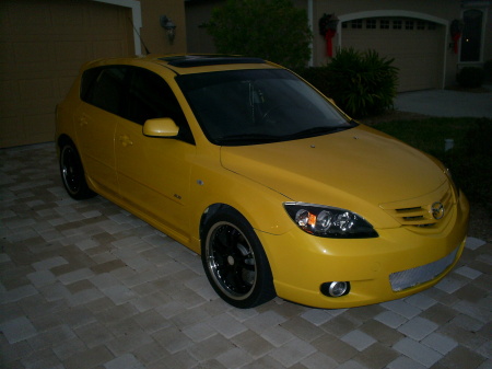 My very recognizable car in '04
