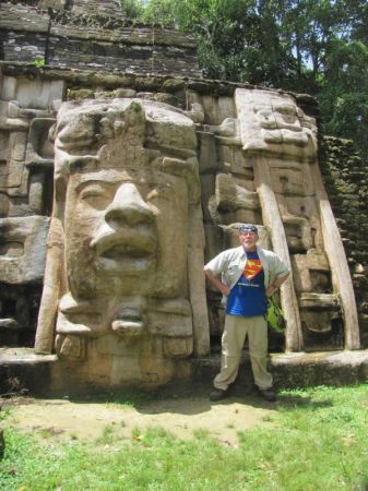 Lamani, Belize 2012  Mask Temple