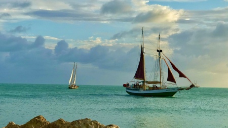 2023 Sunset & Boats in Key West