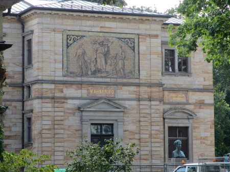 Wagner's home, Wahnfried, Bayreuth, Germany