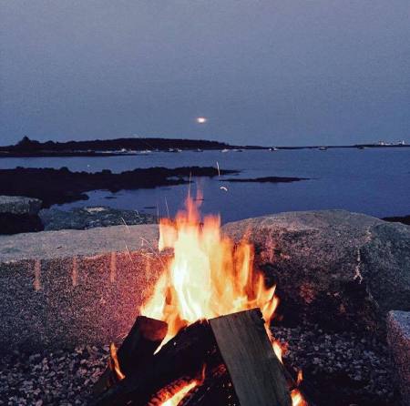 Summer evening - Casco Bay, Maine