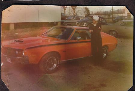 My new 1970 AMX at Bainbridge Naval Station