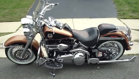 2008 HD Softail Deluxe,  105 Anniversary