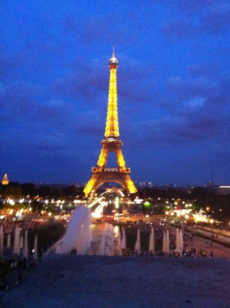 Eiffel Tower twinkling 07/2014