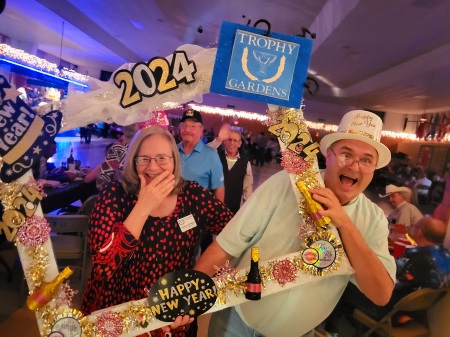 Ringing in 2024 in Alamo, Texas