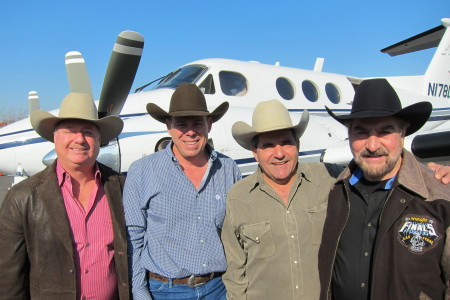 Friends and I on our way to the NFR