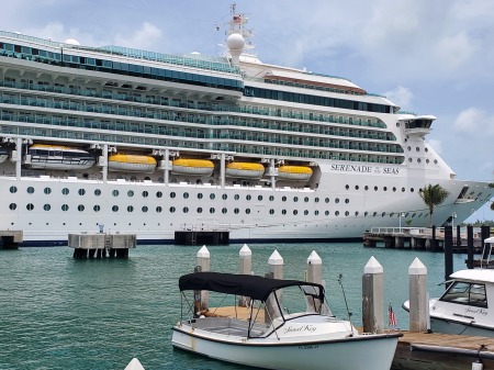 Royal Caribbean  in port Key West