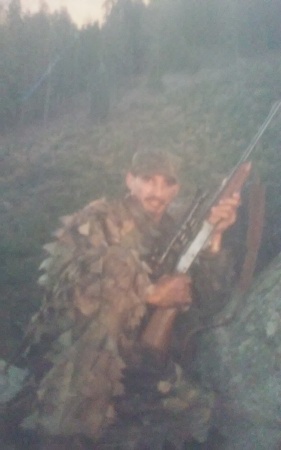 Hunting in the sierra mountains 