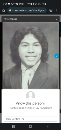 Rudy Quintana's Classmates profile album