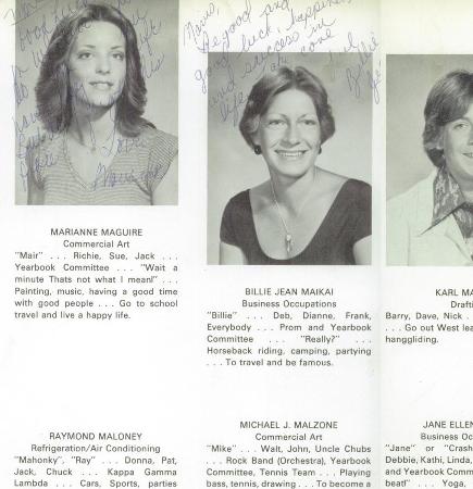 Marianne Maguire's Classmates profile album