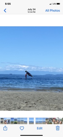 Learning to use a wing on a sup 