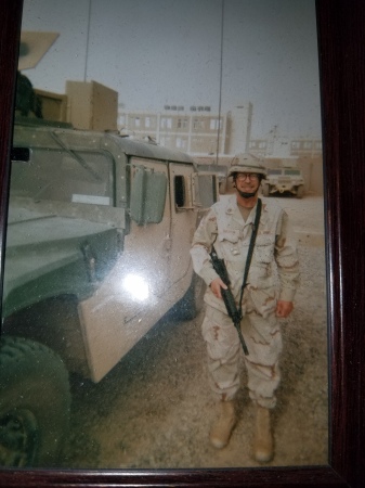 That's me in Iraq 2004-2005