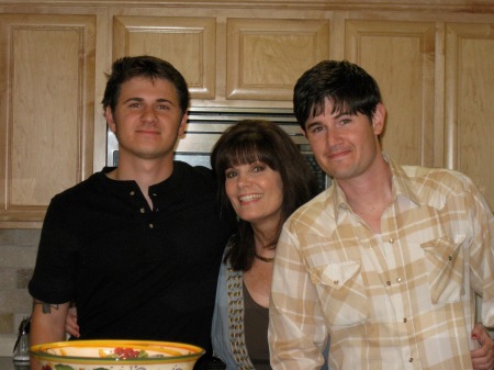 Vicki and both sons