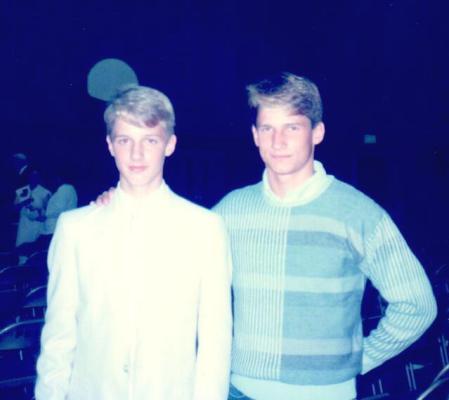 Two sons (Jon and Erik) 1985