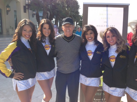 Golf Tournament with Laker Girls
