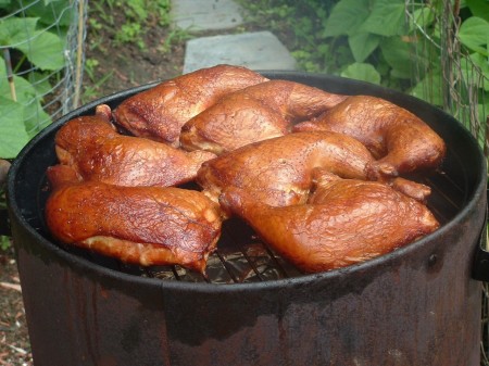 Bills famous smoked chicken legs