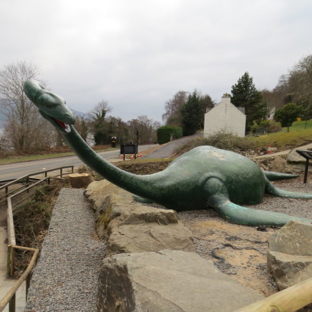 Loch Ness Monster "Nessie", Scottish Highland