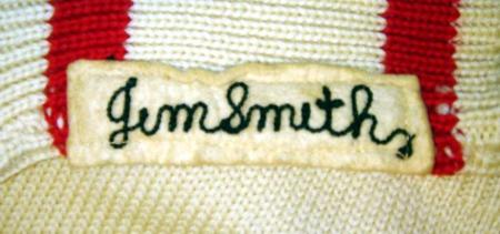 Letterman's Sweater Name Patch