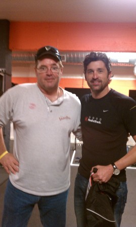 ME AND PATRICK DEMPSEY