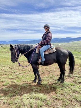 Horseback riding in Angel Fire, NM 2023