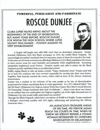 Tribute to Roscoe Dunjee