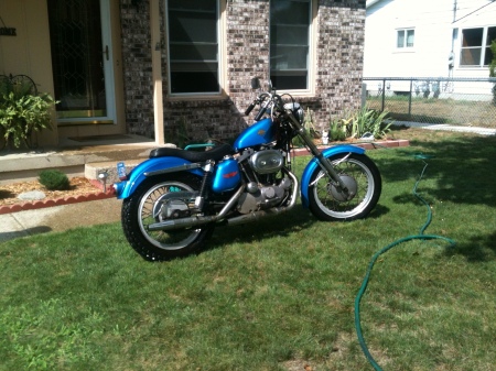 My 72 Sportster 