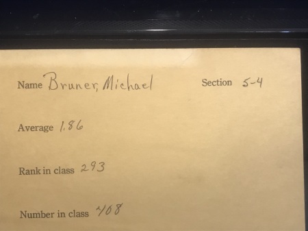 Michael Bruner's Classmates profile album