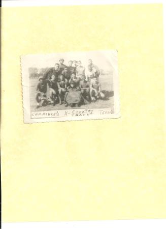 x cross country team  1955