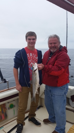 Fishing with great nephew 