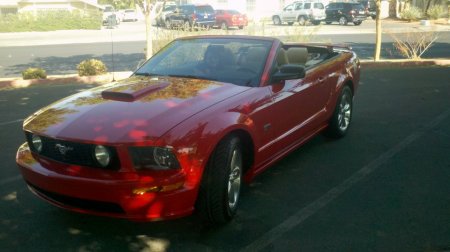 My new Pony! 08 Ford Mustang GT Conv - 5 speed