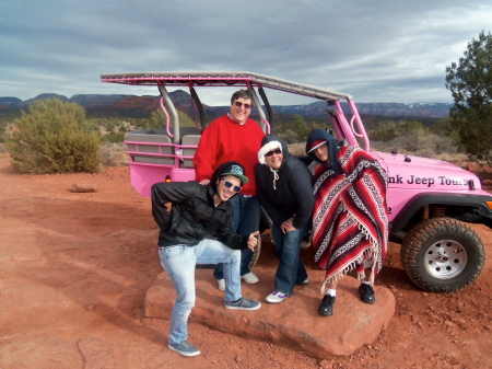 Off roading in the Senora desert