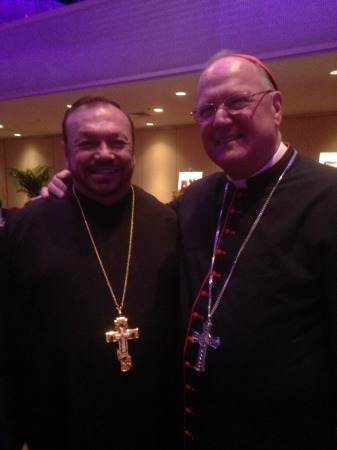 tom and Cardinal Timl Dolan, NYC