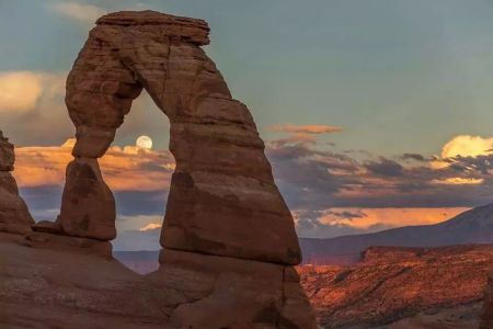 Delicate Arch in Arches National Park where I live