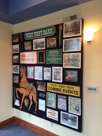 West Point Park Memorabilia on display at the 