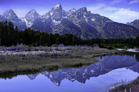 Schwabaker landing in the Tetons